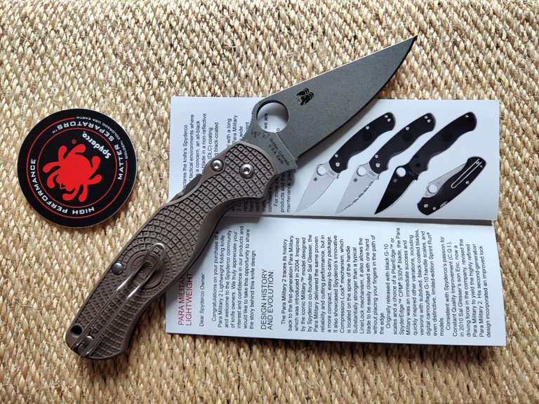 Дешиво Spyderco Para Military 2 Lightweight CPM 15V с ломбарда