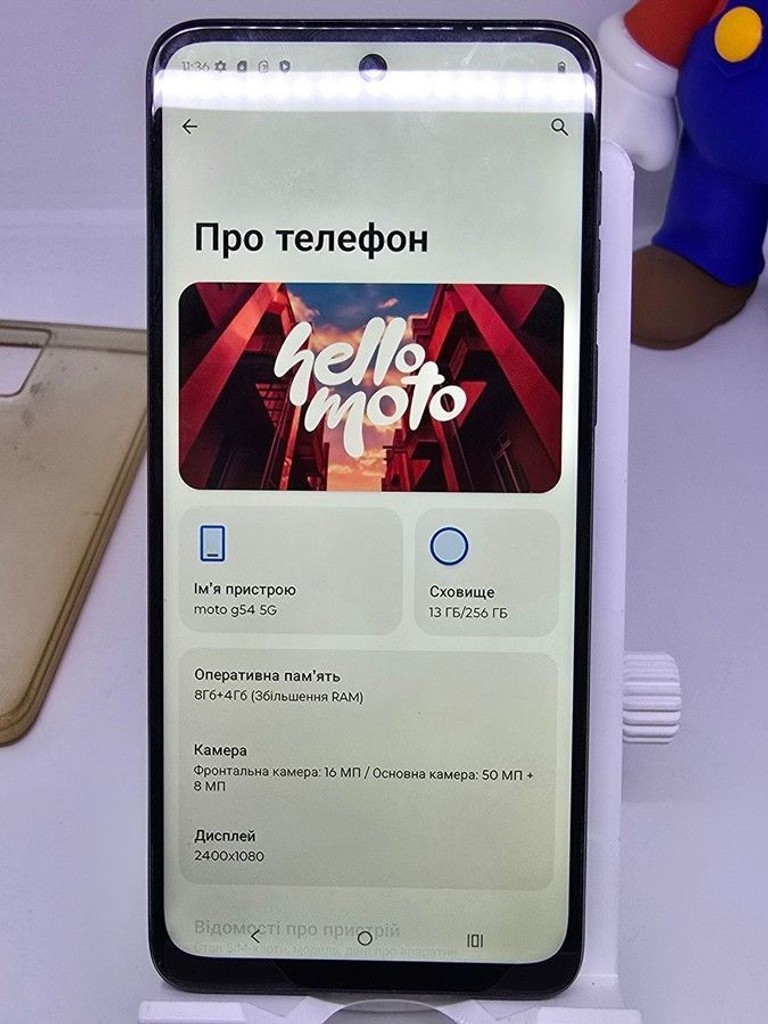 Motorola moto g54 8/256gb xt2343-6 Код:01-201016821. Зображення 8