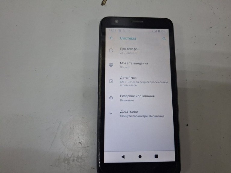 Дешево Zte Blade L8 1/16GB Black з ломбарду