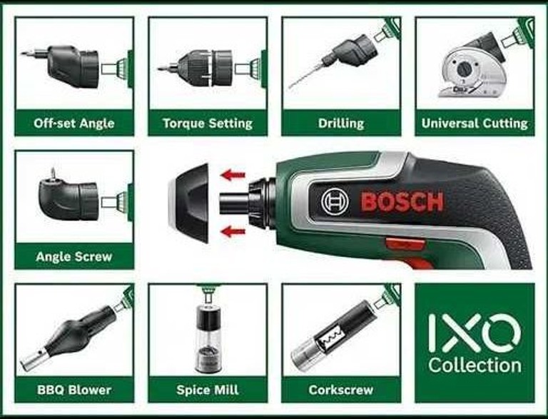 Bosch IXO 7 Angle Set (06039E0003) Код:null. Изображение 11
