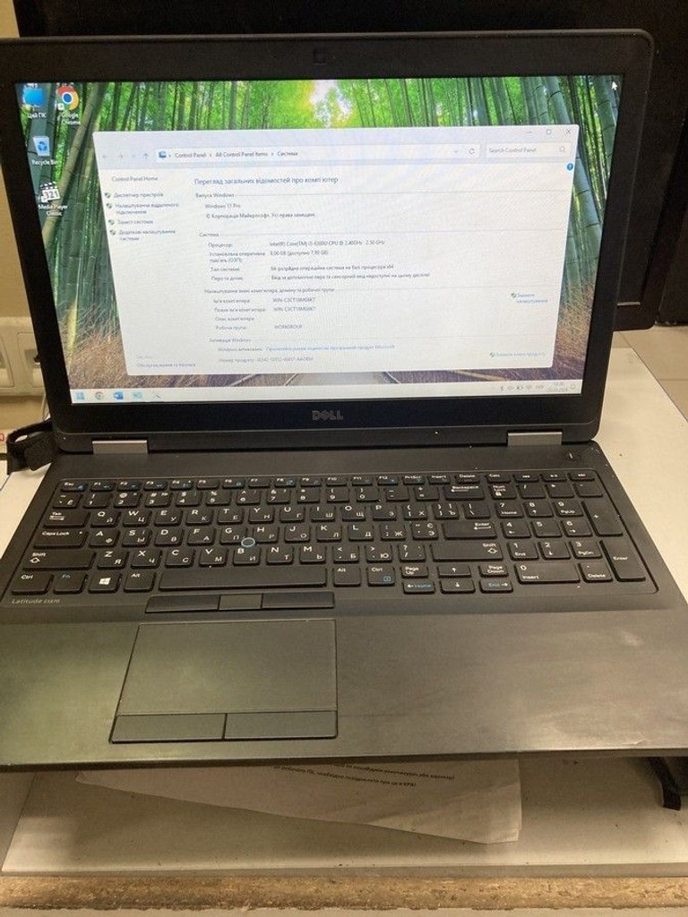 Объявление Dell 15/core i5 6300u ddr3/8gb ddr3/hdd *відсутній/ssd 256 gb/*інтегрована Б/У