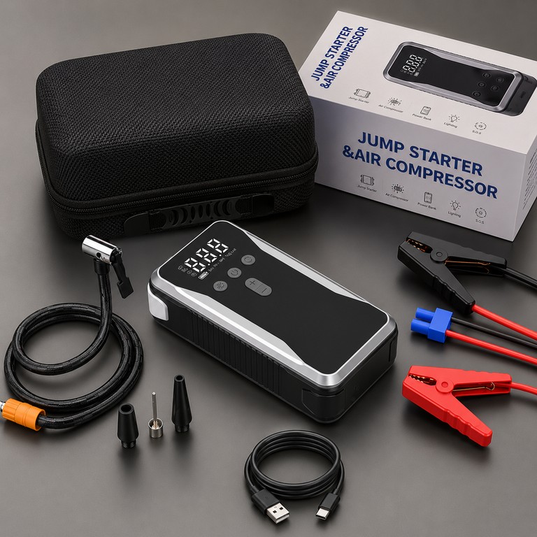 S3+ компресор, Power Bank Код:null. Зображення 7