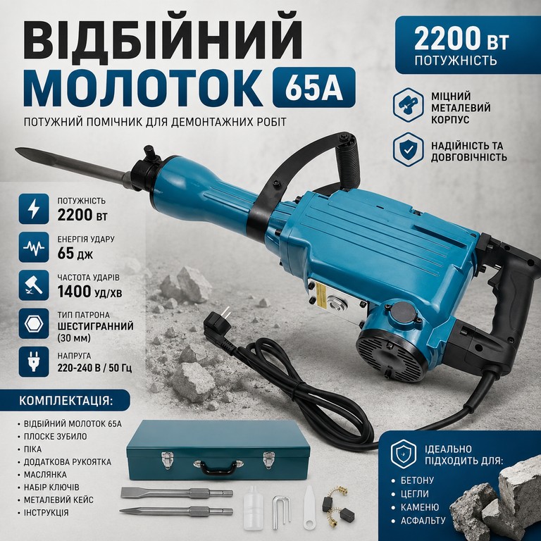Купити 65A у валізі 2200 Вт Б/У