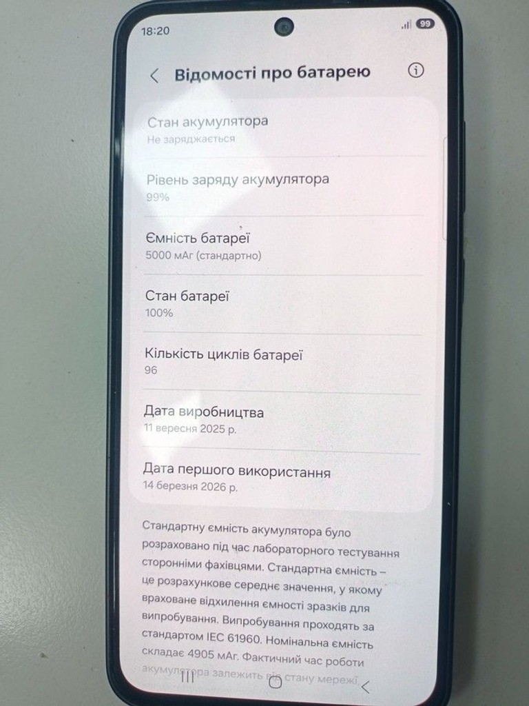 Samsung galaxy a36 5g 6/128gb Код:01-201100960. Зображення 5