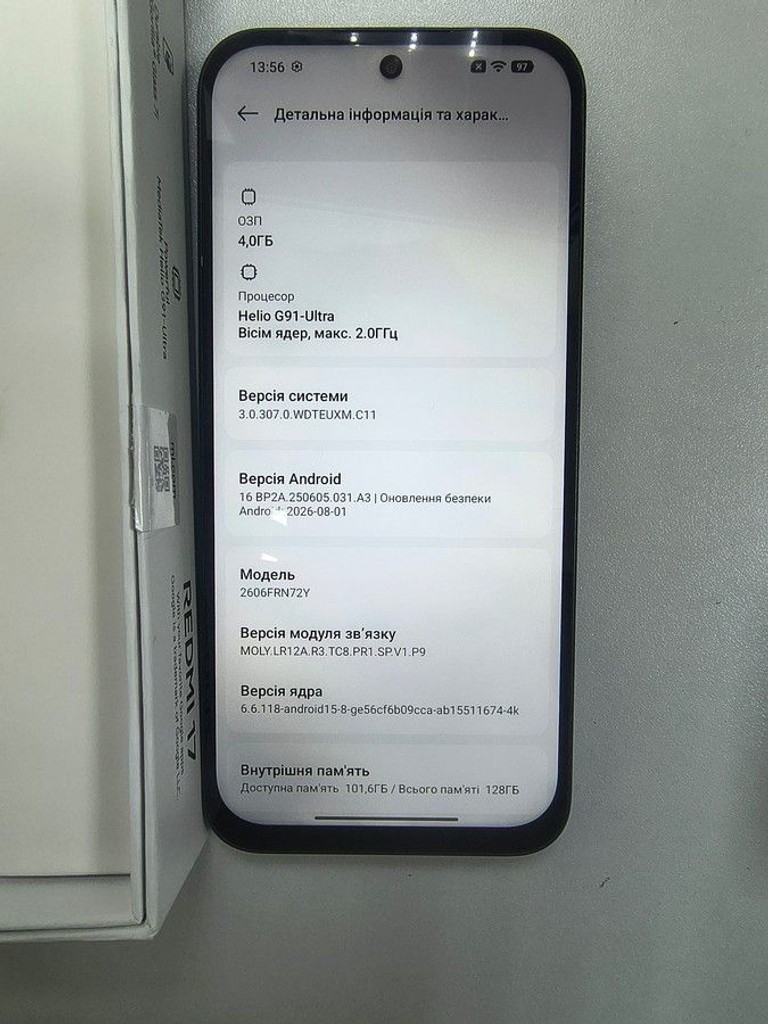 Дешиво Xiaomi Redmi 17 4/128GB Black с ломбарда