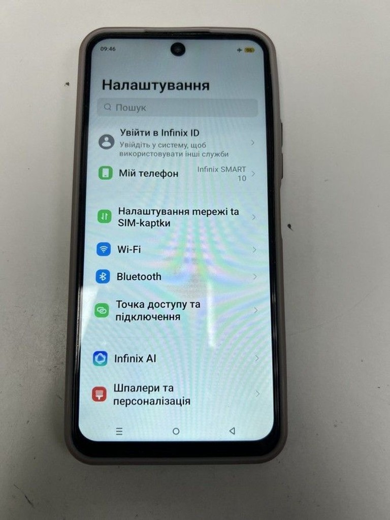 Объявление Infinix smart 10 4/128gb Б/У