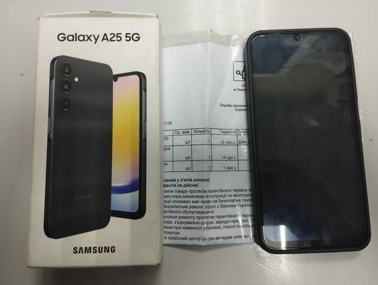 Samsung galaxy a25 5g 6/128gb