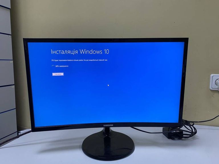 Купить Samsung c24f390f Б/У