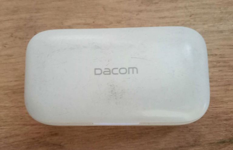 Беспроводные Bluetooth наушники Dacom TWS GF8 Gold, с шумоподавлением.