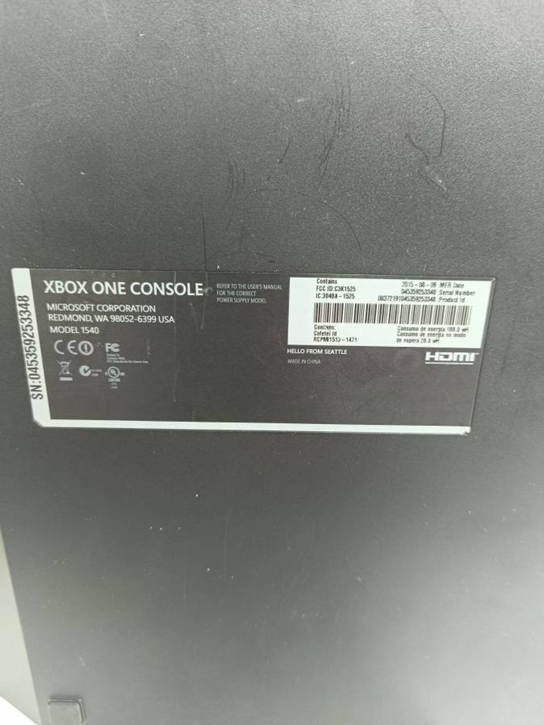 Microsoft xbox one 500gb