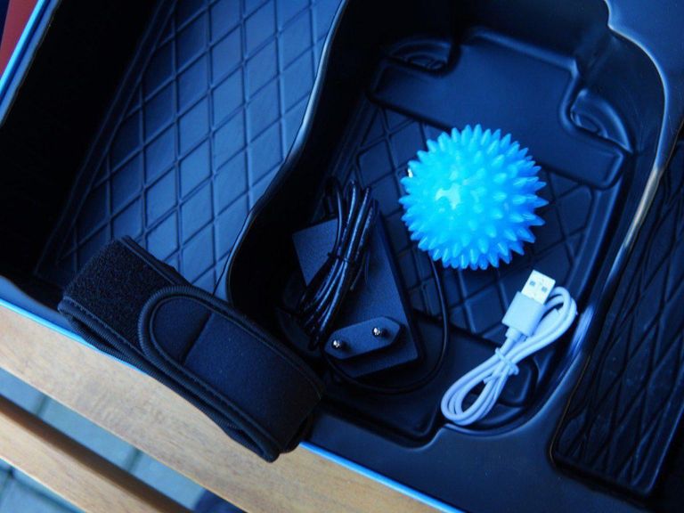 Акція! Робот тренажер для правої руки та пальців акумуляторний Реабілітація після травм з дзеркальною рукавичкою Розмір L. Новий Код:null. Зображення 12