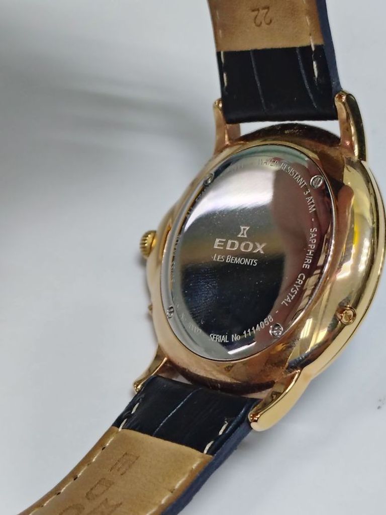 Edox les bemonts multifunction moon phase 40002 37r buir Код:01-200753302. Зображення 6