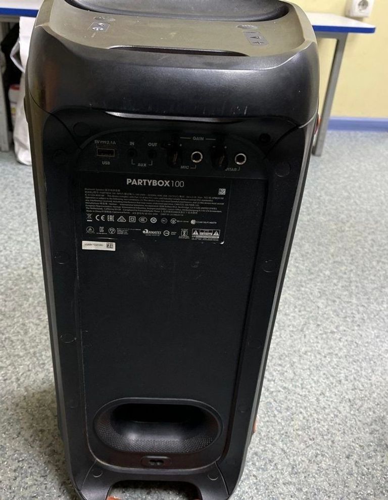 Jbl partybox 100 Код:01-200752730. Изображение 5