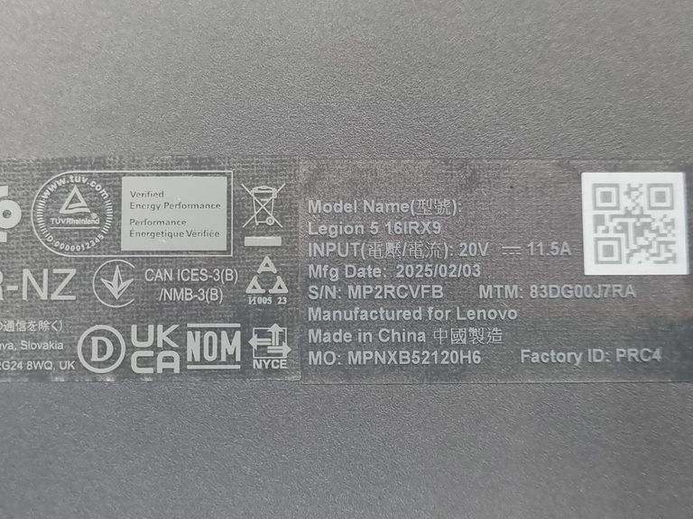 Lenovo 16/core i7-13650hx ddr5/16gb ddr5/ssd 1000 gb/geforce rtx4060 8gb Код:01-200771144. Изображение 8