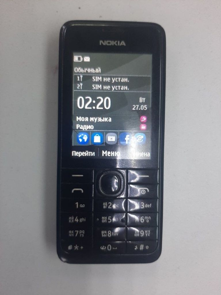 Оголошення Nokia 301 dual sim Б/У