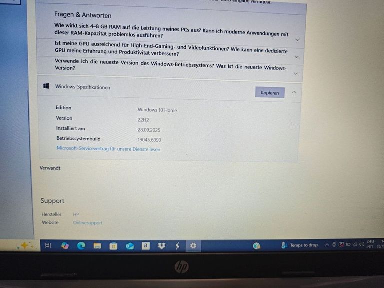 Распродажа Hp 15/ryzen 5 2500u ddr4/8gb ddr4/hdd *відсутній/ssd 256 gb/*інтегрована, продавец Техноскарб