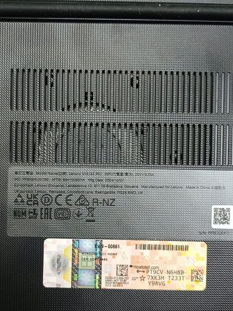 Дешево Lenovo 15/core i5-13420h ddr5/16gb ddr5/hdd *відсутній/ssd 512 gb/*інтегрована з ломбарду