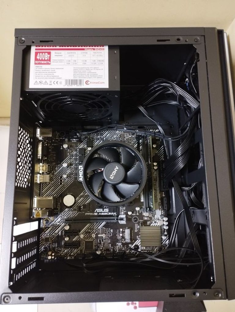 Пк amd ryzen 5 5500/ram 16 gb/hdd відсутній/ssd 240 gb/інтегрована Код:01-200807945. Изображение 7