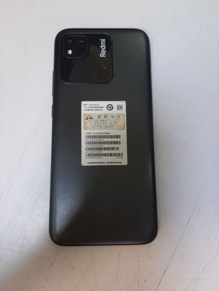 Оголошення Xiaomi Redmi 10A 4/64GB Black Б/У