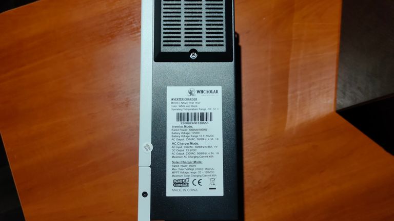 Купити whc solar him-1kw гібридний інвертор, батарея Altek ABT 12V 80Ah. Б/У