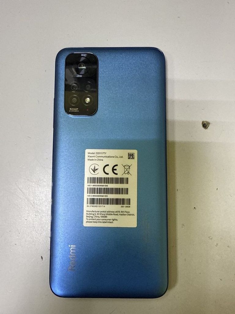 Оголошення Xiaomi redmi note 11 4/128gb Б/У