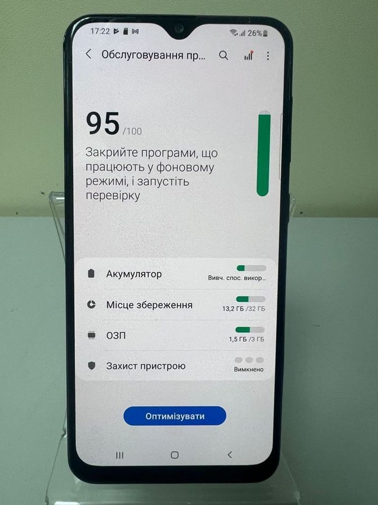 Оголошення Samsung galaxy a30s 3/32gb Б/У