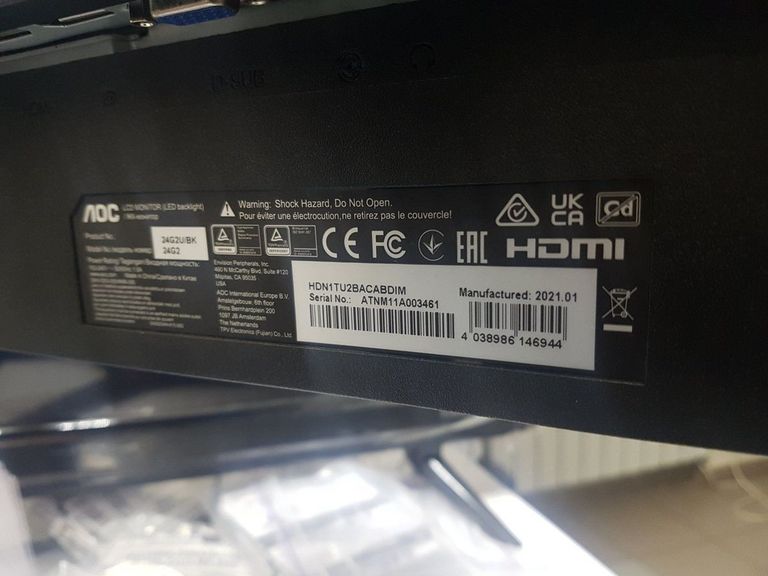 Aoc C24G2U/BK Код:01-200860763. Зображення 7