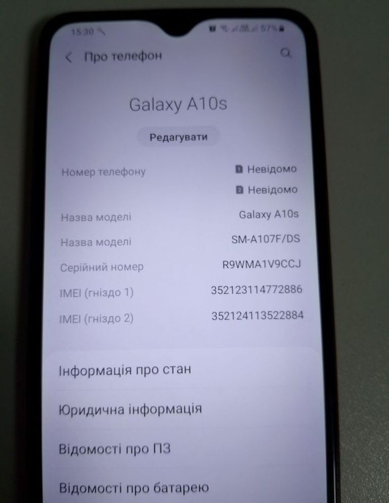 Samsung a107f galaxy a10s 2/32gb Код:01-200878172. Зображення 5