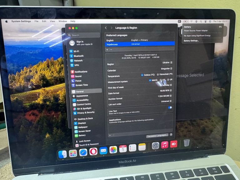 Оголошення Apple MacBook Air 13'' Late 2020 Б/У