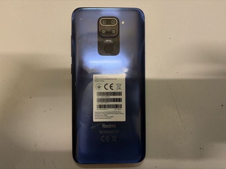 Распродажа Xiaomi Redmi Note 9 4/128GB Blue (no NFC), продавец Техноскарб