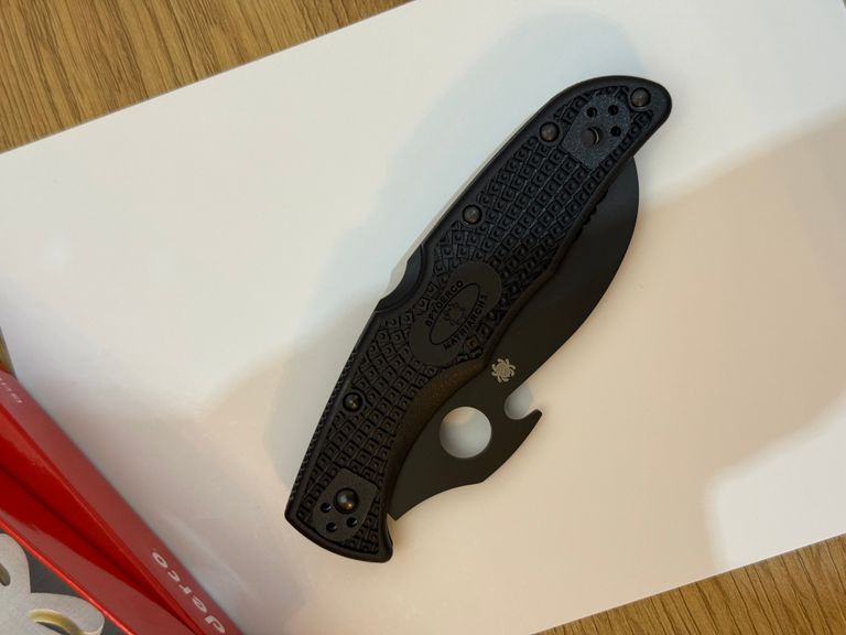 Spyderco Matriarch 2 Emerson Open serr FRN, black (C12SBBK2W) Код:null. Изображение 4