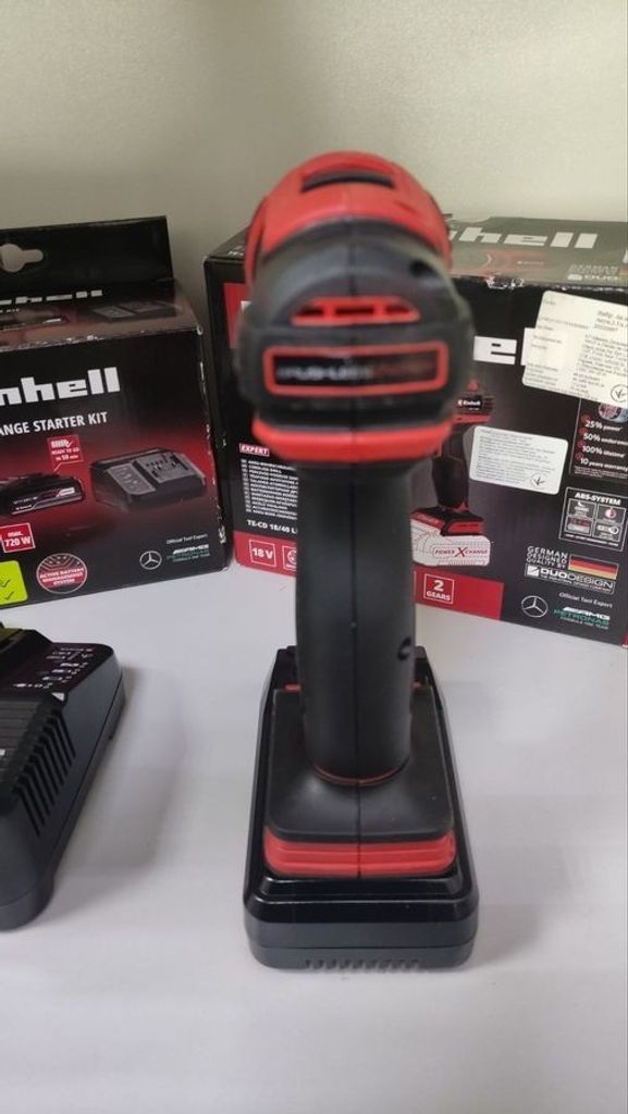 Einhell te-cd 18/40 li bl 1акб 2,5ah + зп Код:01-200899297. Зображення 9