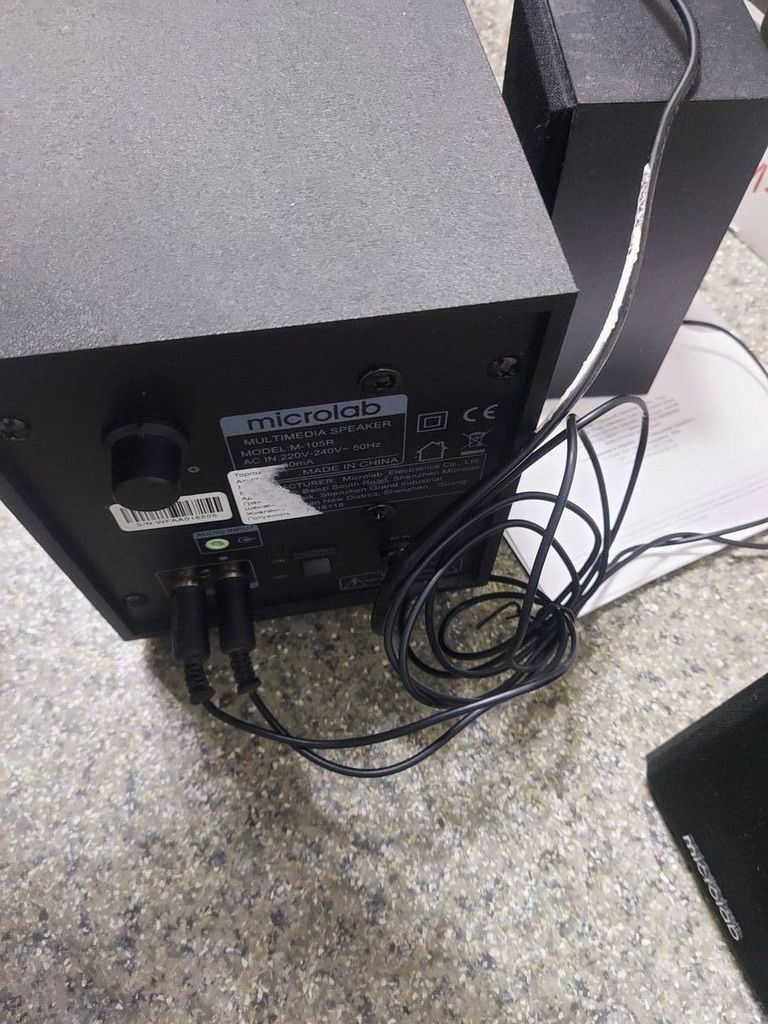 Оголошення Microlab M-105R Black Б/У