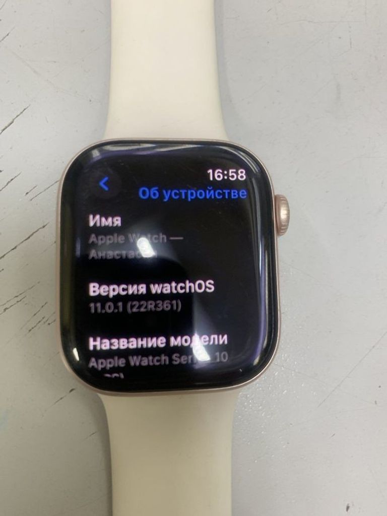 Купить Apple watch series 10 gps 42mm alu. case Б/У