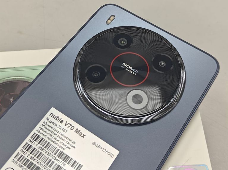 Zte Nubia V70 Max 6/128GB Gray Код:01-200921122. Зображення 5