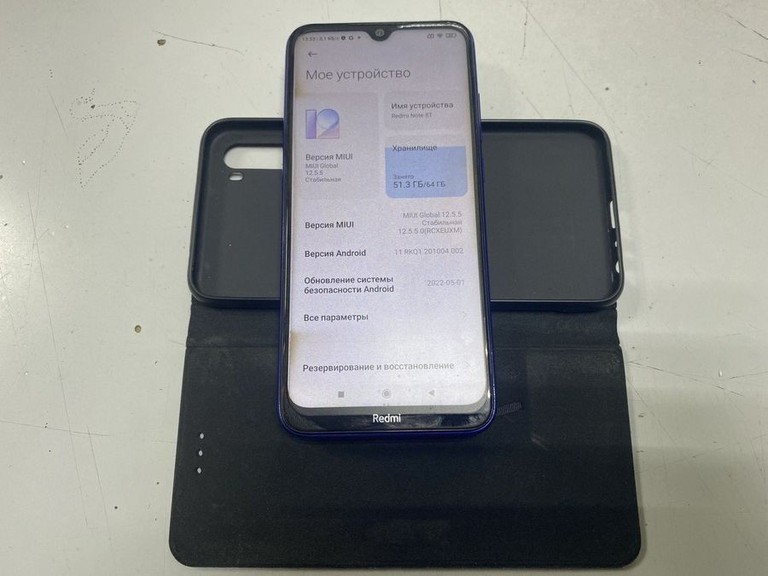 Объявление Xiaomi Redmi Note 8T 4/64GB Blue Б/У