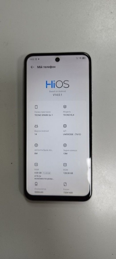 Купить Tecno spark go 1 kl4 4/128gb Б/У