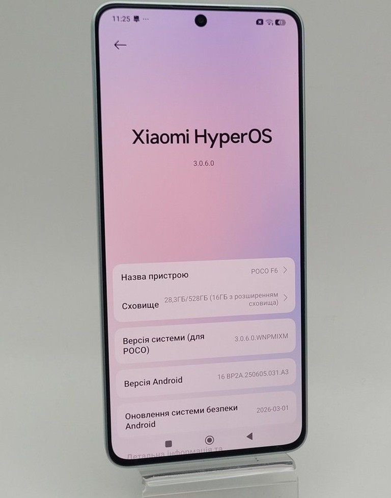 Оголошення Poco f6 12/512gb Б/У