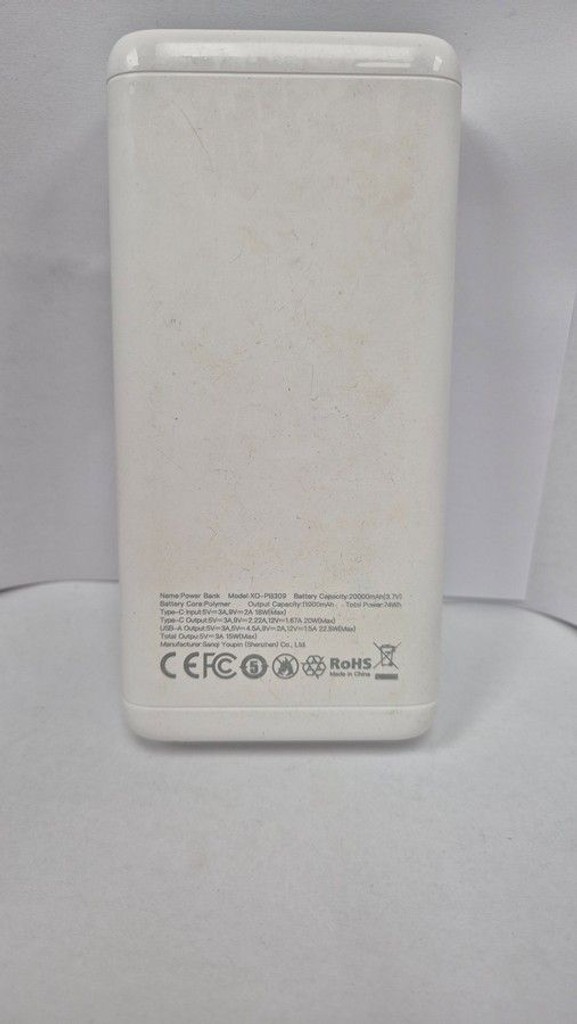 Объявление Xo PB309 20000mAh 22.5W Black Б/У