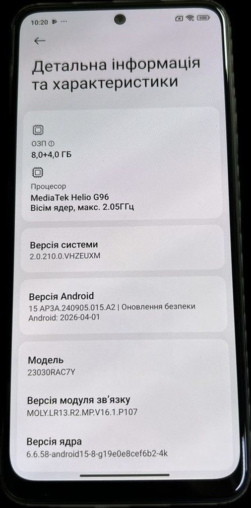 Дешево Xiaomi redmi note 12s 8/256gb з ломбарду