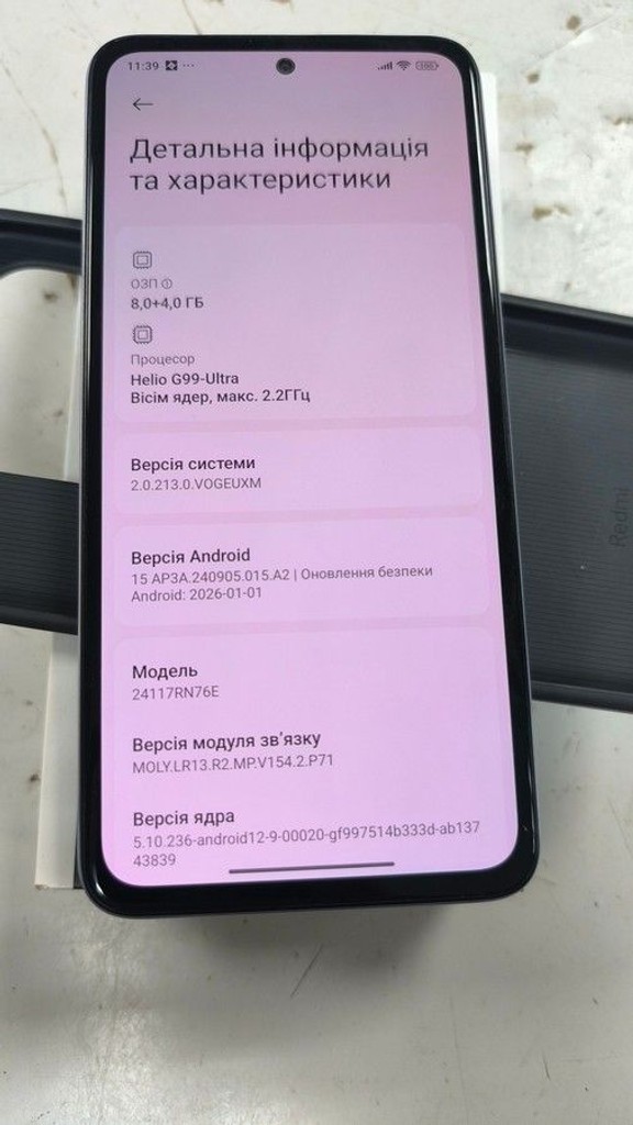 Xiaomi redmi note 14 8/256gb Код:01-200997099. Зображення 8