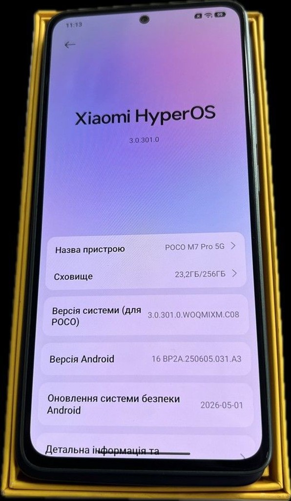 Poco M7 Pro 5G 8/256GB Black Код:01-201007941. Зображення 6