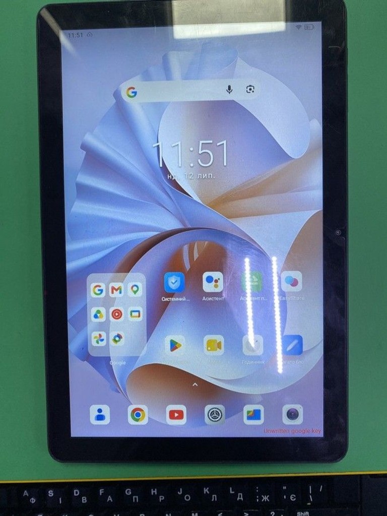 Оголошення Blackview Tab 70 4/64GB Wi-Fi Twilight Blue Б/У