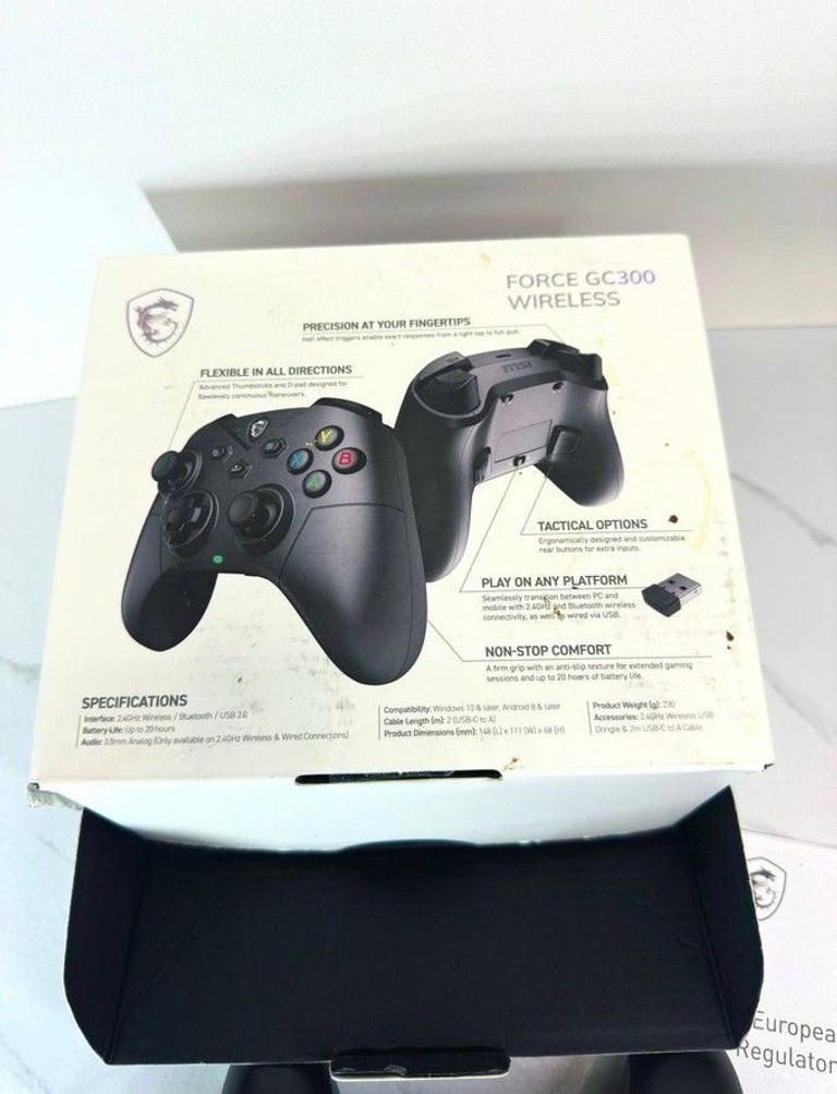Msi Force GC300 Wireless Black (S10-43G0180-EC4) Код:01-201072980. Зображення 9