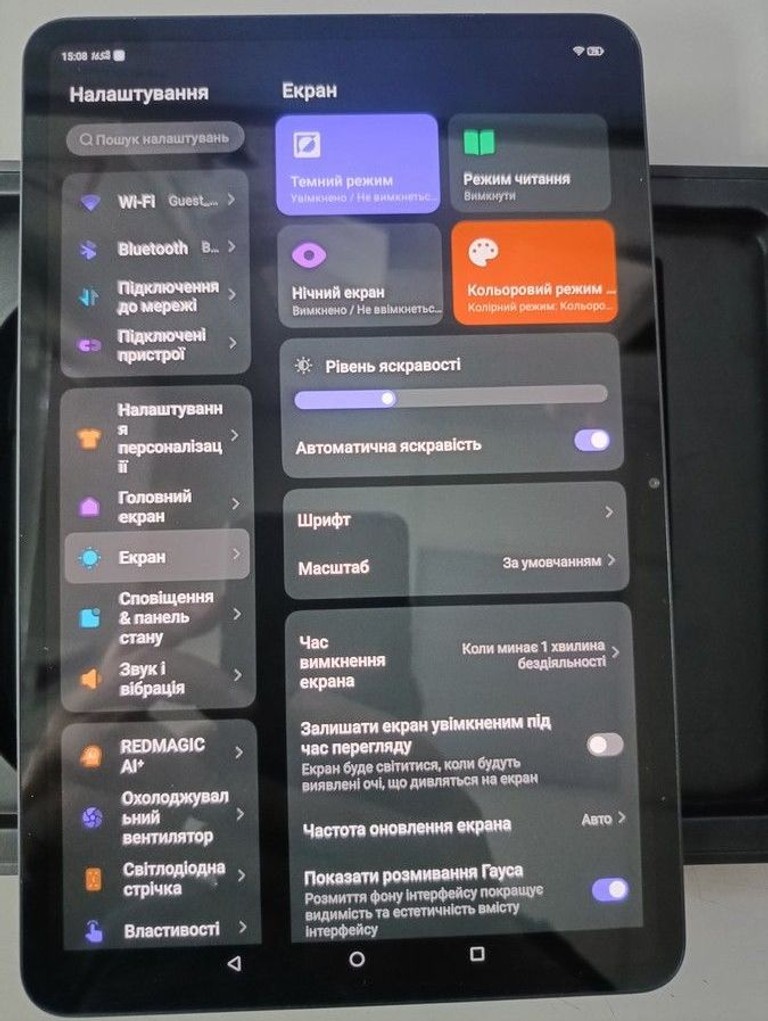 Оголошення Zte REDMAGIC Astra Gaming Tablet 24/1TB Black Б/У