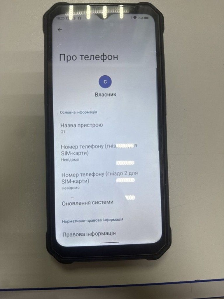 Купить Oukitel G1 6/256GB Black Б/У