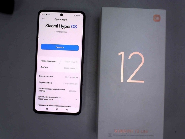 Оголошення Xiaomi 12 lite 6/128gb Б/У