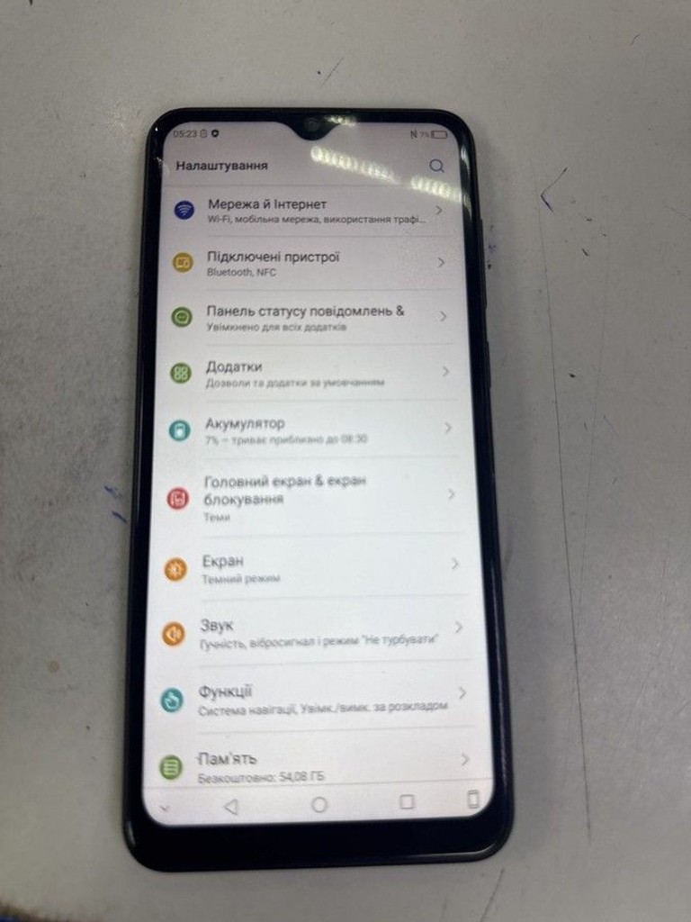 Дешиво ZTE Blade A7S 2/64GB Blue с ломбарда