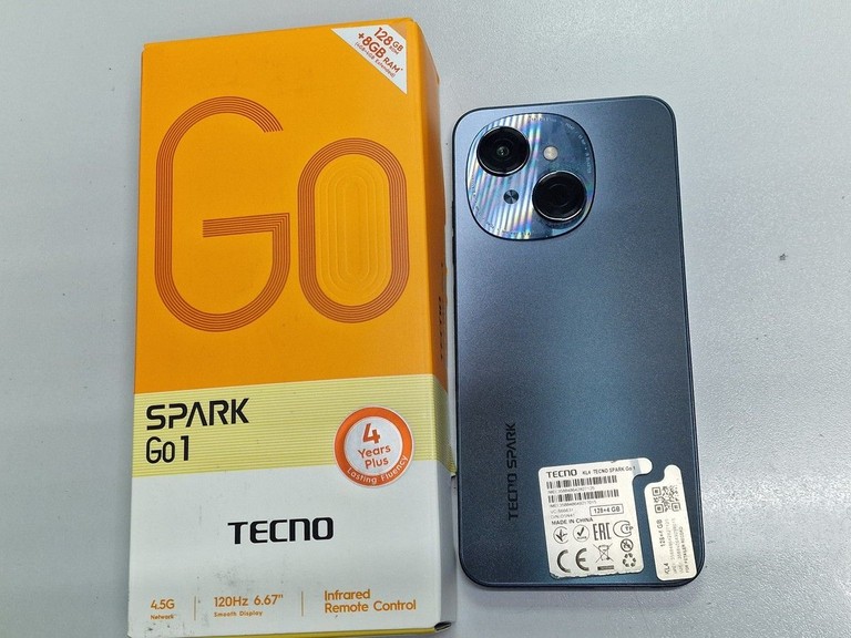 Дешево Tecno spark go 1 kl4 4/128gb з ломбарду
