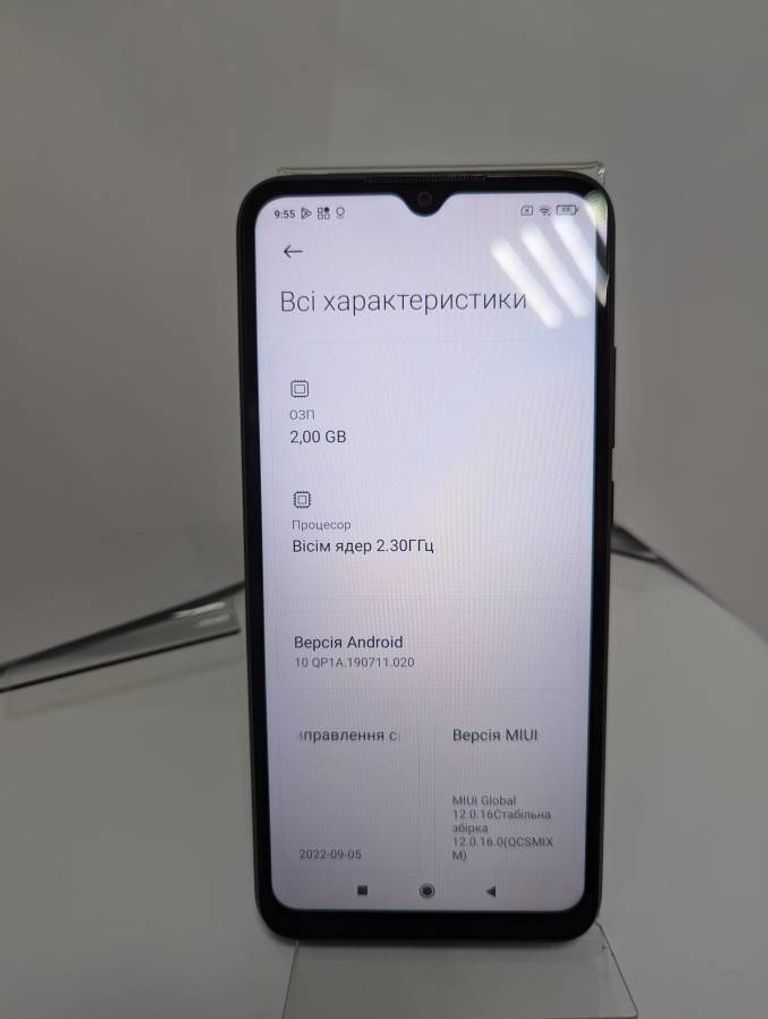 Xiaomi redmi 9c nfc 2/32gb Код:01-200160651. Зображення 5